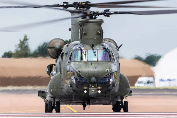 Royal Air Force Chinook Capturado 2019 Royal International Air Tattoo — Fotografia de Stock