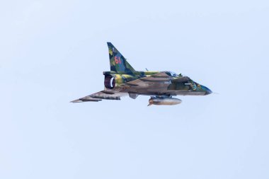 Saab Viggen Eylül 2019'da Southport airshow'da yakalandı.