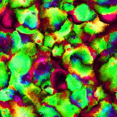 Gerçeküstü psikedelik fırça dokusu sürrealistik kusursuz desen