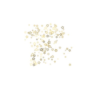 Altın parıltısı konfetisi parlıyor