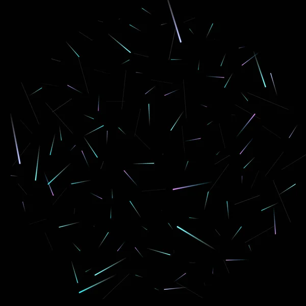 Efecto rápido. Movimiento Neón Luz Movimiento estático — Vector de stock