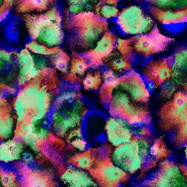 Сюрреалістична психоделічна текстура пензля сюрреалістичний безшовний візерунок — стокове фото