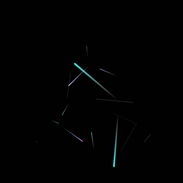 Snel effect. Beweging Neon Light Movement statisch — Stockvector