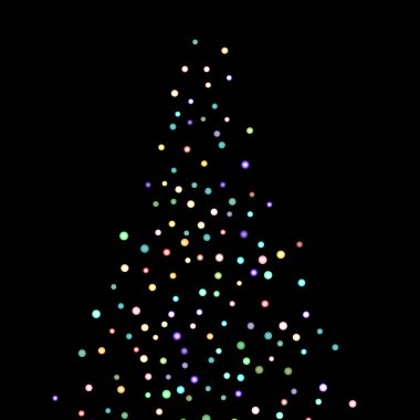 Parıldayan parlak gökkuşağı