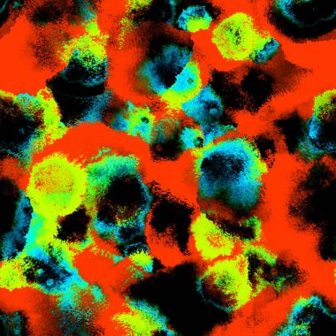 Gerçeküstü psikedelik fırça dokusu sürrealistik kusursuz desen