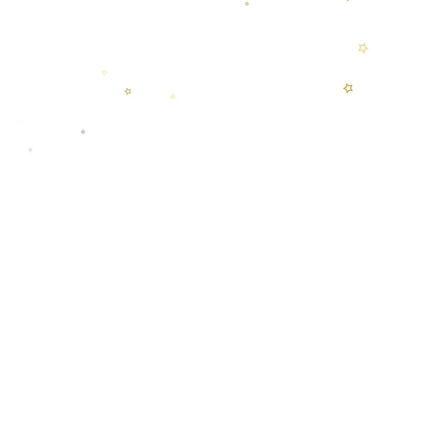 ゴールドグリッターコンフェッティの輝き — ストックベクタ