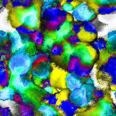 Gerçeküstü psikedelik fırça dokusu sürrealistik kusursuz desen