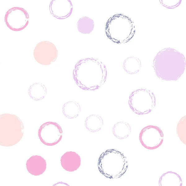 Pois pastel motif sans couture — Image vectorielle