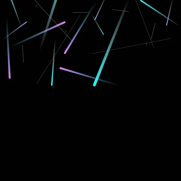 Effet de mouvement rapide néon lumière — Image vectorielle