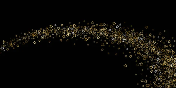 Or paillettes confettis scintillement — Image vectorielle