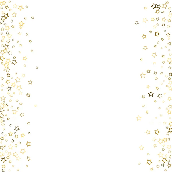 Gold glitter confetti sparkle — Stock Vector
