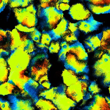 Gerçeküstü psikedelik fırça dokusu sürrealistik kusursuz desen