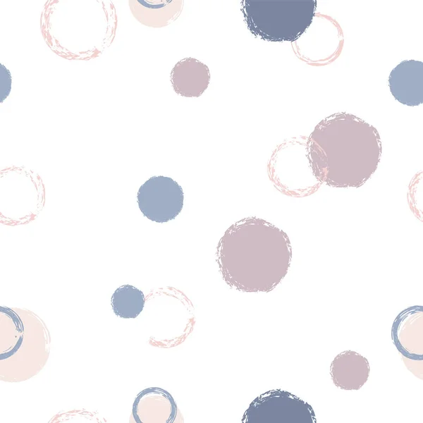 Pois pastel motif sans couture — Image vectorielle