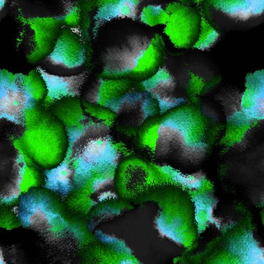 Gerçeküstü psikedelik fırça dokusu sürrealistik kusursuz desen