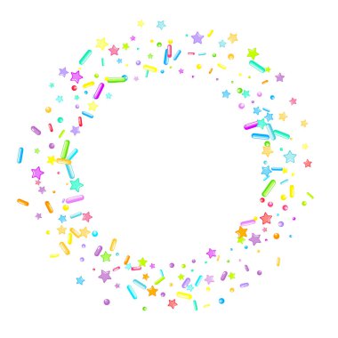 Kek serpme vektörü düşüyor