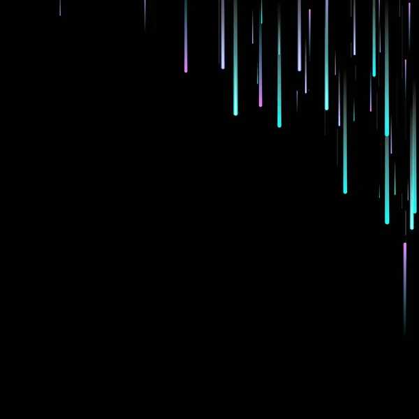 Snel effect. Beweging Neon Light Movement statisch — Stockvector