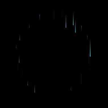 Hızlı Etki. Hareket Neon Işık Hareketi durağan