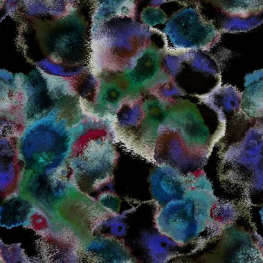 Gerçeküstü psikedelik fırça dokusu sürrealistik kusursuz desen