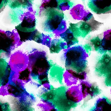 Gerçeküstü psikedelik fırça dokusu sürrealistik kusursuz desen