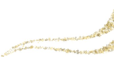 Altın parıltısı konfetisi parlıyor