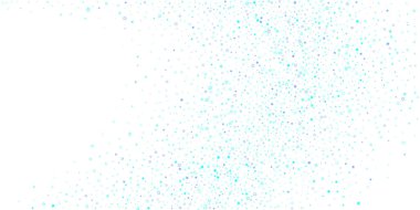 Mavi, turkuaz, turkuaz parıltılı yıldız konfetisi