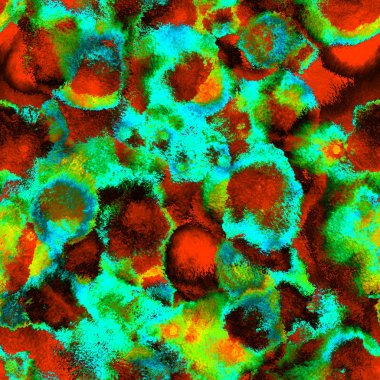 Gerçeküstü psikedelik fırça dokusu sürrealistik kusursuz desen