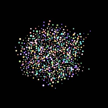 Parıldayan parlak gökkuşağı