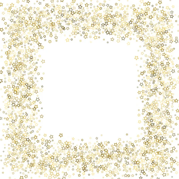 Brillo de oro confeti brillo — Archivo Imágenes Vectoriales