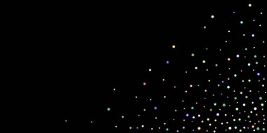 Parıldayan parlak gökkuşağı