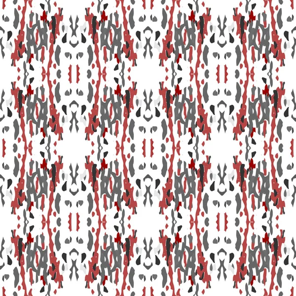 Ikat inconsútil patrón geométrico shibori — Vector de stock