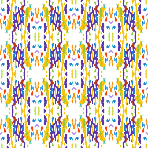 Ikat nahtlose geometrische Schibori-Oberfläche — Stockvektor