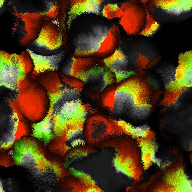 Gerçeküstü psikedelik fırça dokusu sürrealistik kusursuz desen