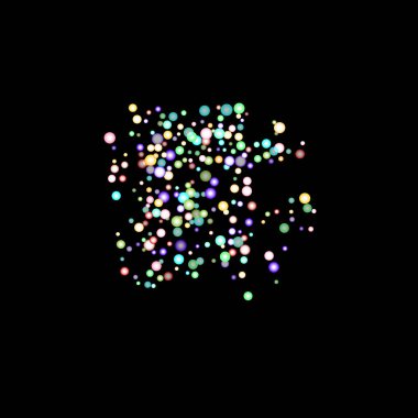 Parıldayan parlak gökkuşağı