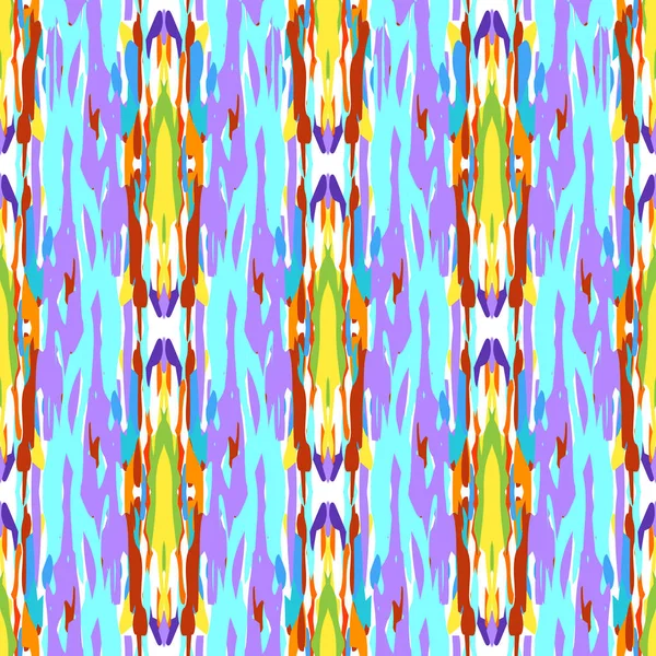 Ikat motif géométrique sans couture surface shibori — Image vectorielle