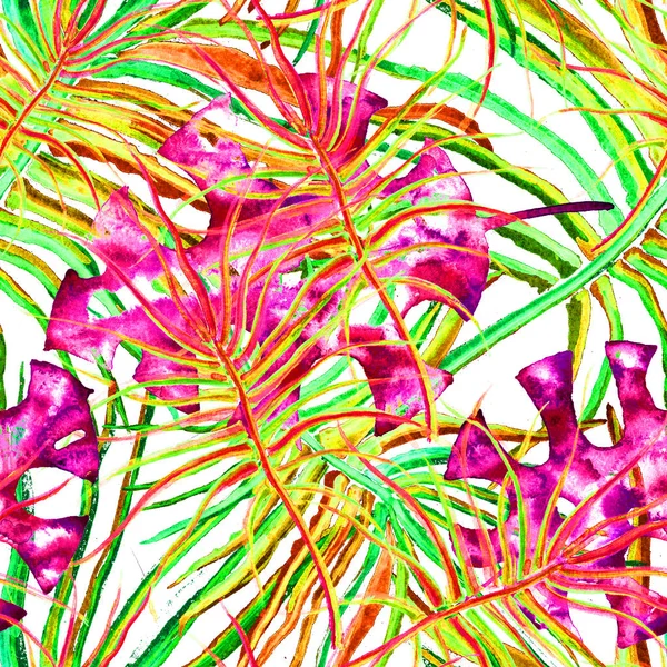 Jungle Summer Seamless Pattern.