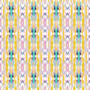 Kusursuz geometrik desenli shibori