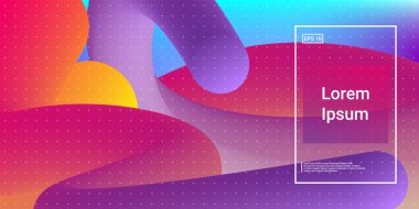 Akışkan Parıltı Efekti ile Modern Dinamik Akış Şekilleri.