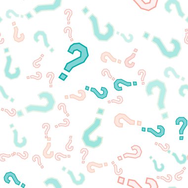 Kusursuz bir örnek. Soru işaretleri, şüphe, faq