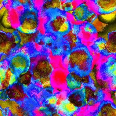 Gerçeküstü psikedelik fırça dokusu sürrealistik kusursuz desen