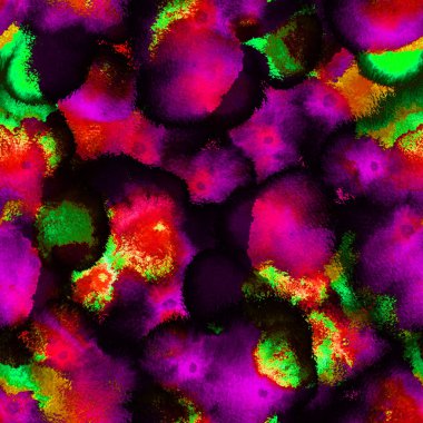 Gerçeküstü psikedelik fırça dokusu sürrealistik kusursuz desen