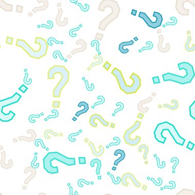 Kusursuz bir örnek. Soru işaretleri, şüphe, faq