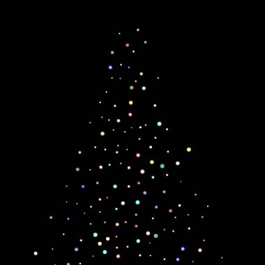 Parıldayan parlak gökkuşağı