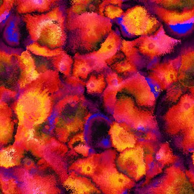 Gerçeküstü psikedelik fırça dokusu sürrealistik kusursuz desen