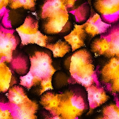 Gerçeküstü psikedelik fırça dokusu sürrealistik kusursuz desen