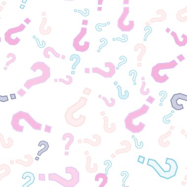 Kusursuz bir örnek. Soru işaretleri, şüphe, faq