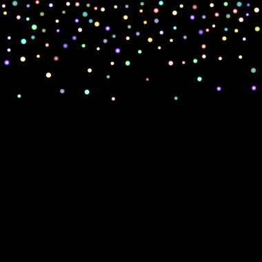 Parıldayan parlak gökkuşağı