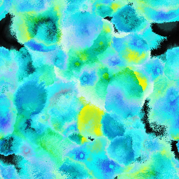 パステル柄ぬれた塗料シームレス抽象的なパターンブラシスプラッシュ図面 — ストック写真