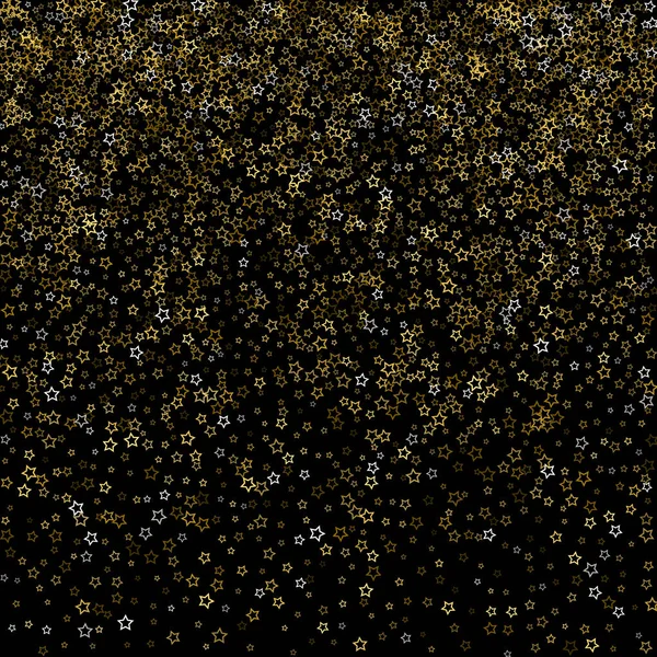 Guld glitter konfetti glitter — Stock vektor