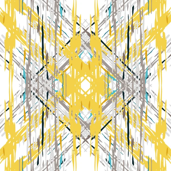Kusursuz geometrik desenli shibori — Stok Vektör