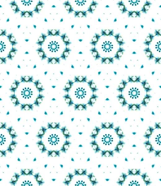 Acuarela geométrica azul. Patrón sin costura. Adorno de superficie. — Foto de Stock